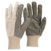 Frontier -  Glove Cotton Vinyl Grey/ White One Size Fits All | 9322297078328